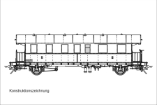 Lenz 41110-08 - 0 - Donnerbüchse 1./2. Klasse, ÖBB, Ep. III